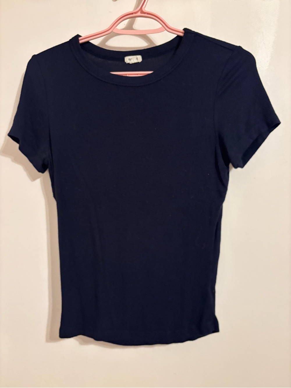 Garage Navy Short-Sleeve Crew Tee
